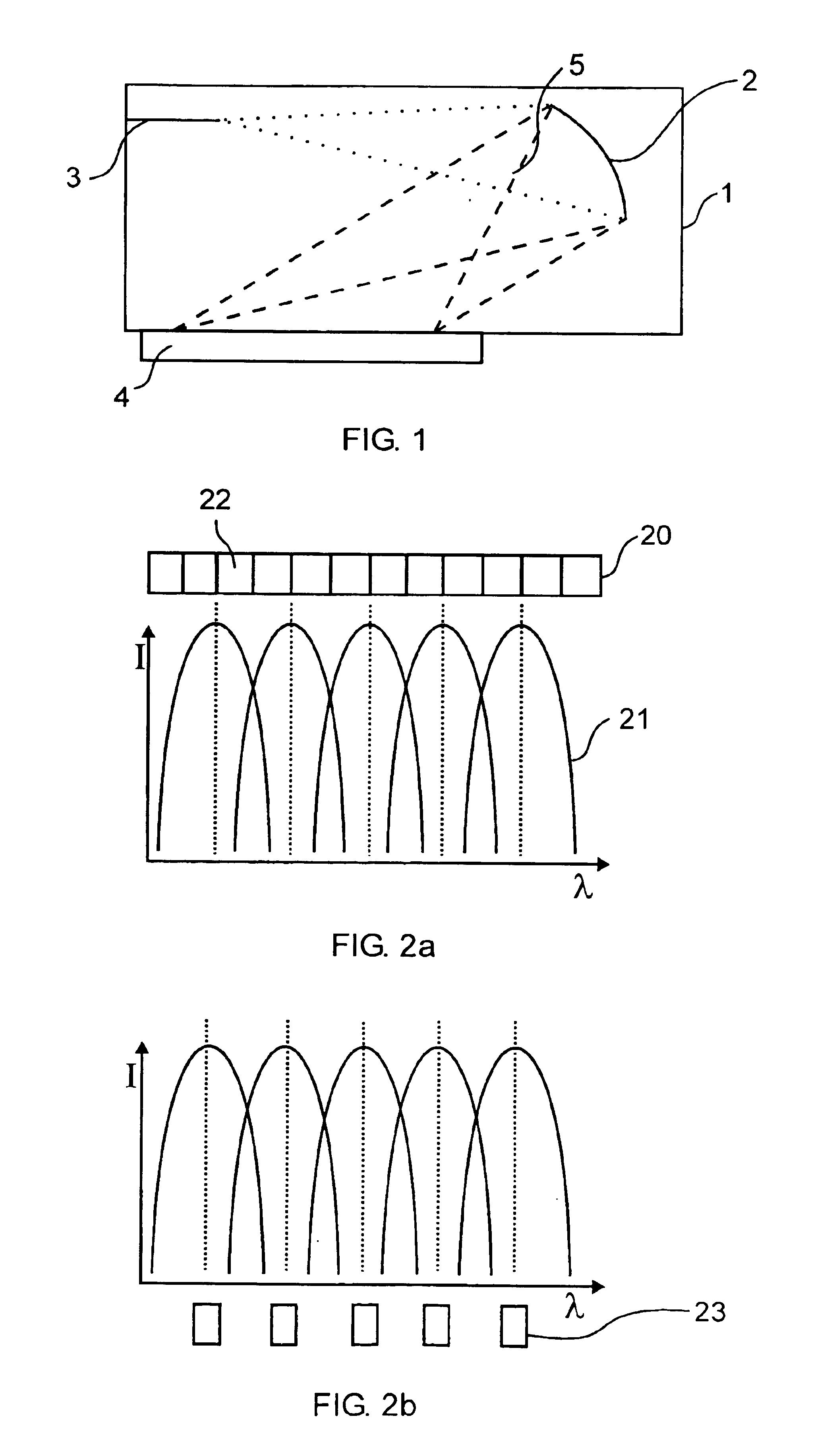 Resolution enhanced optical spectrometer having a fixed number of photodetector elements