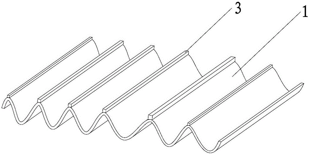 A method of making a corrugated sheet