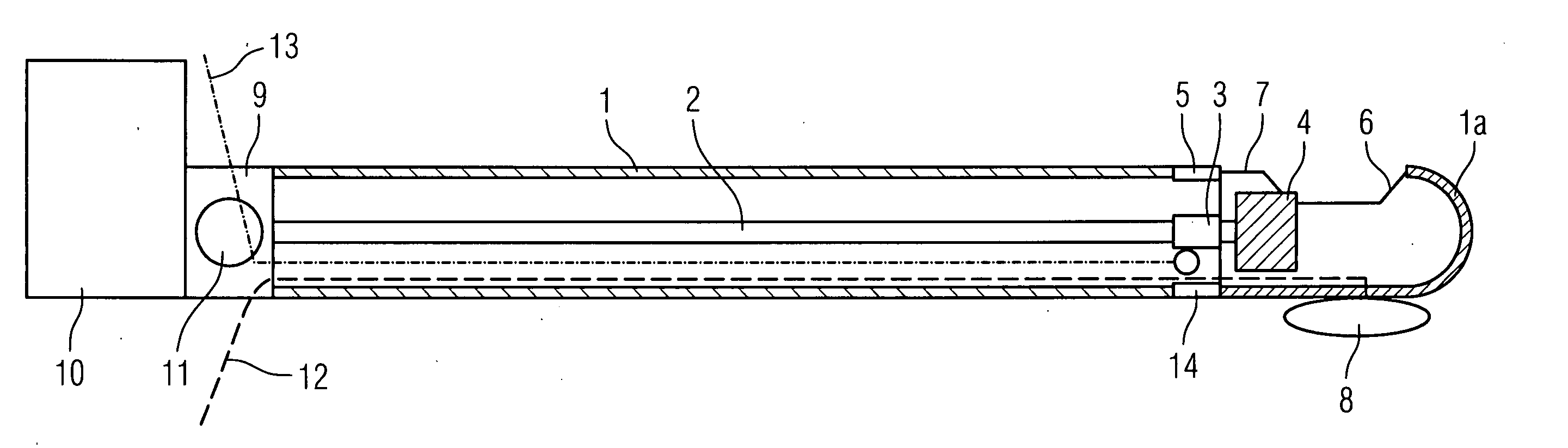 Device for applying and monitoring medical atherectomy
