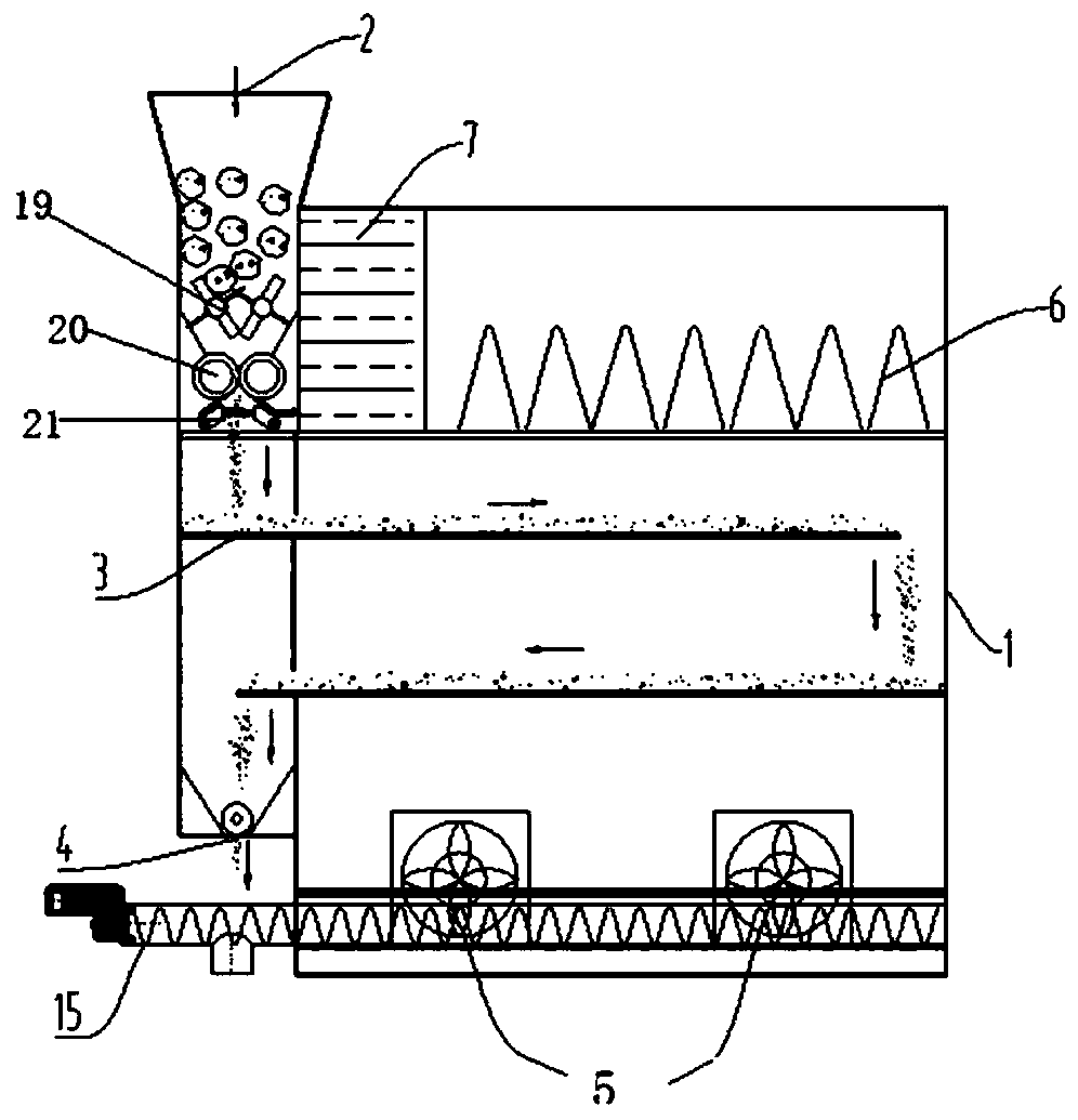 Sludge low-temperature drying mechanism for sludge treatment