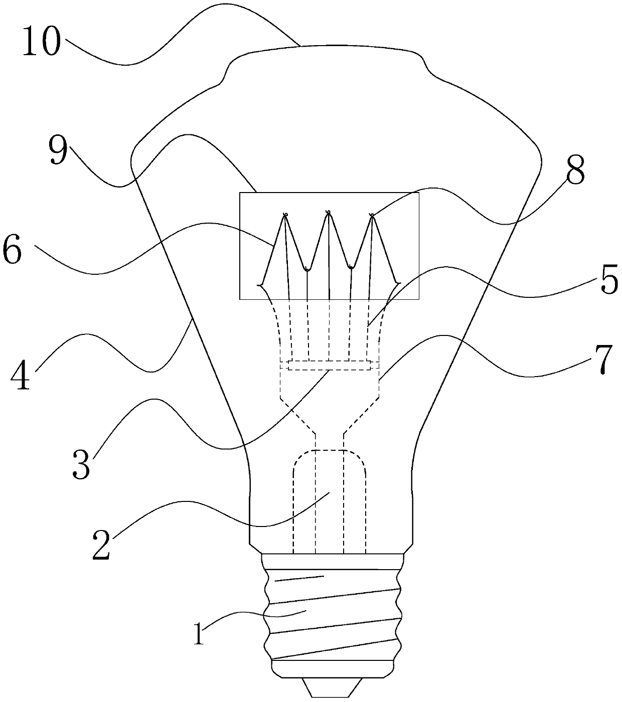 Bulb for detection