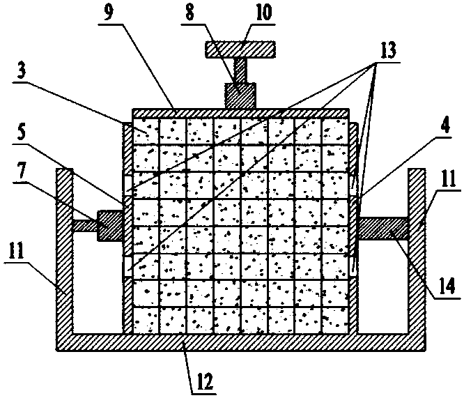 Device and method for judging fractured-rock-mass perfection degree