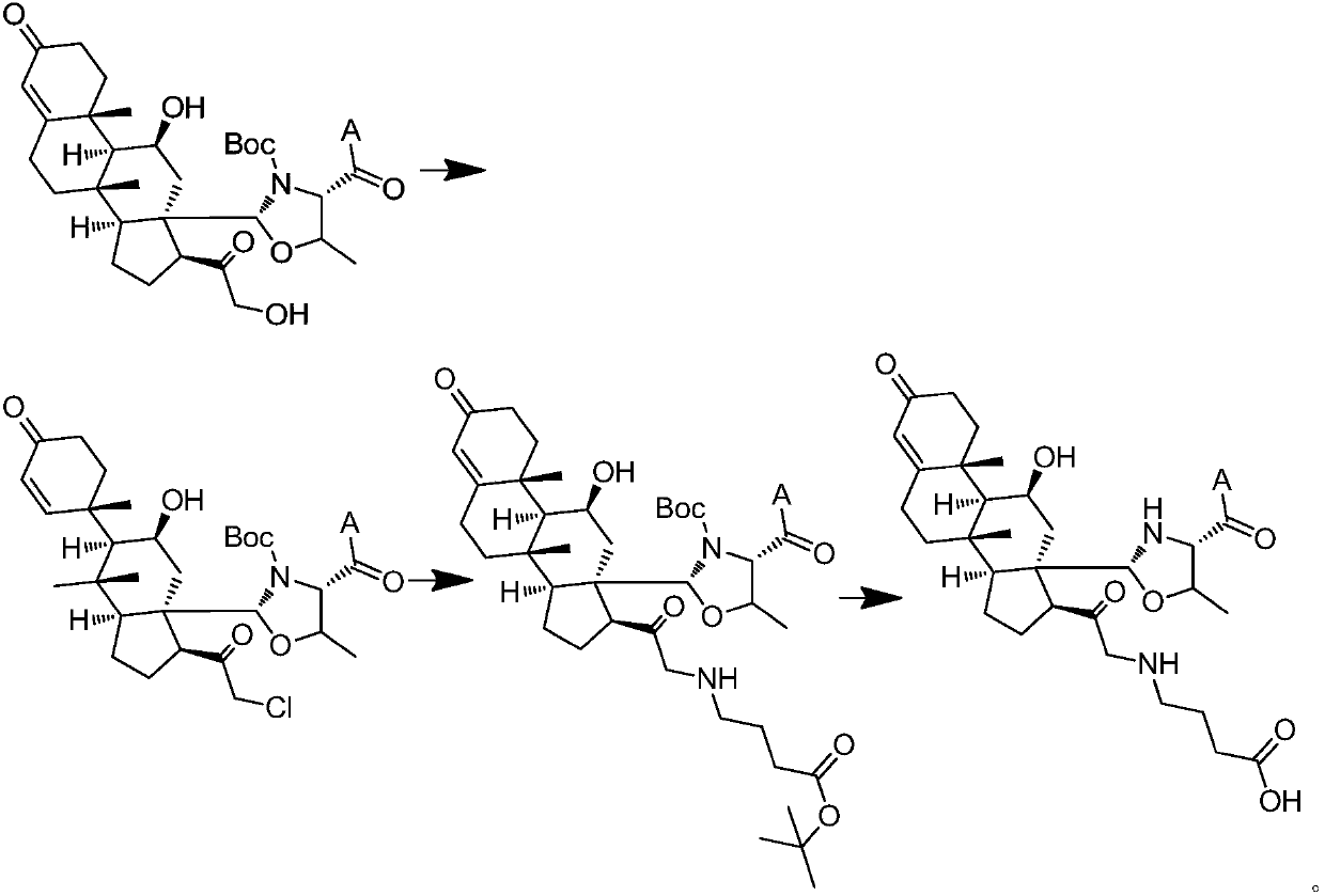 Aldosterone derivative and preparation method thereof