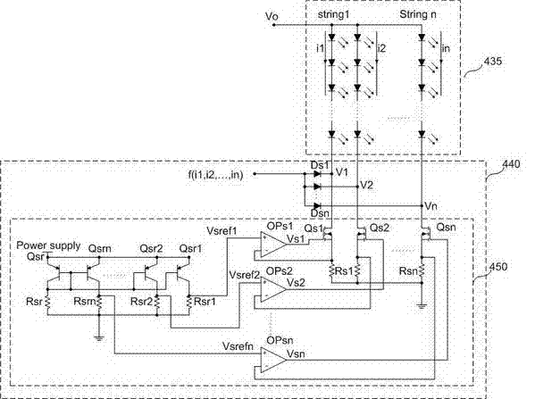 LED (light emitting diode) illumination driving circuit and method