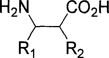 Resolution method of beta-amino acid