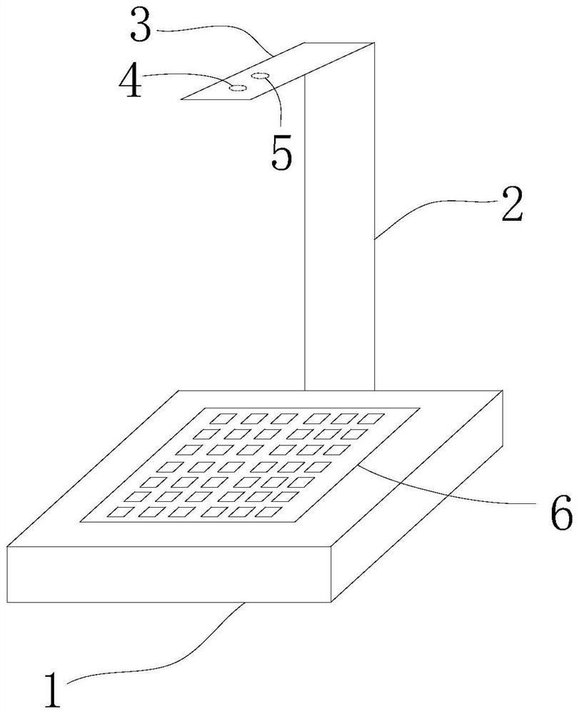 Intelligent table lamp and input method thereof