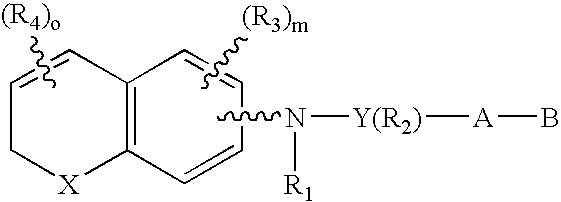 Amines substituted with a dihydronaphthalenyl, chromenyl, or thiochromenyl group, a pyridyl group and an alkyl group, having retinoid-like biological activity