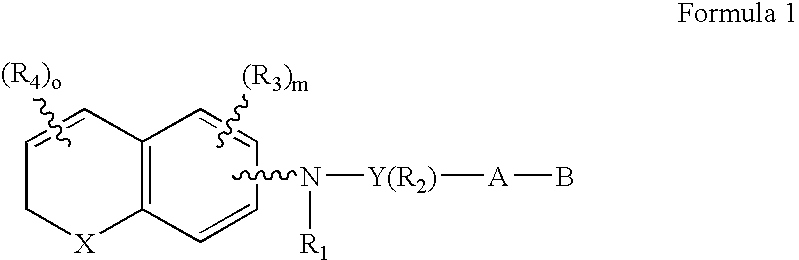 Amines substituted with a dihydronaphthalenyl, chromenyl, or thiochromenyl group, a pyridyl group and an alkyl group, having retinoid-like biological activity