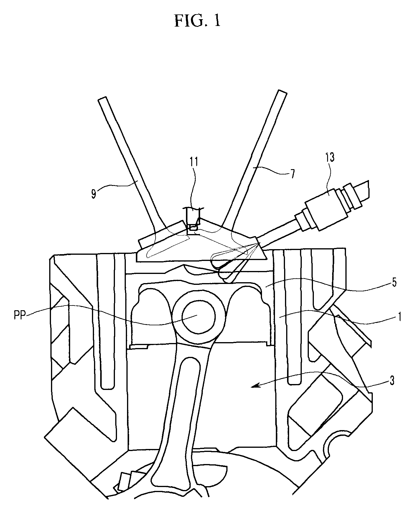 Piston of gasoline direct injection engine