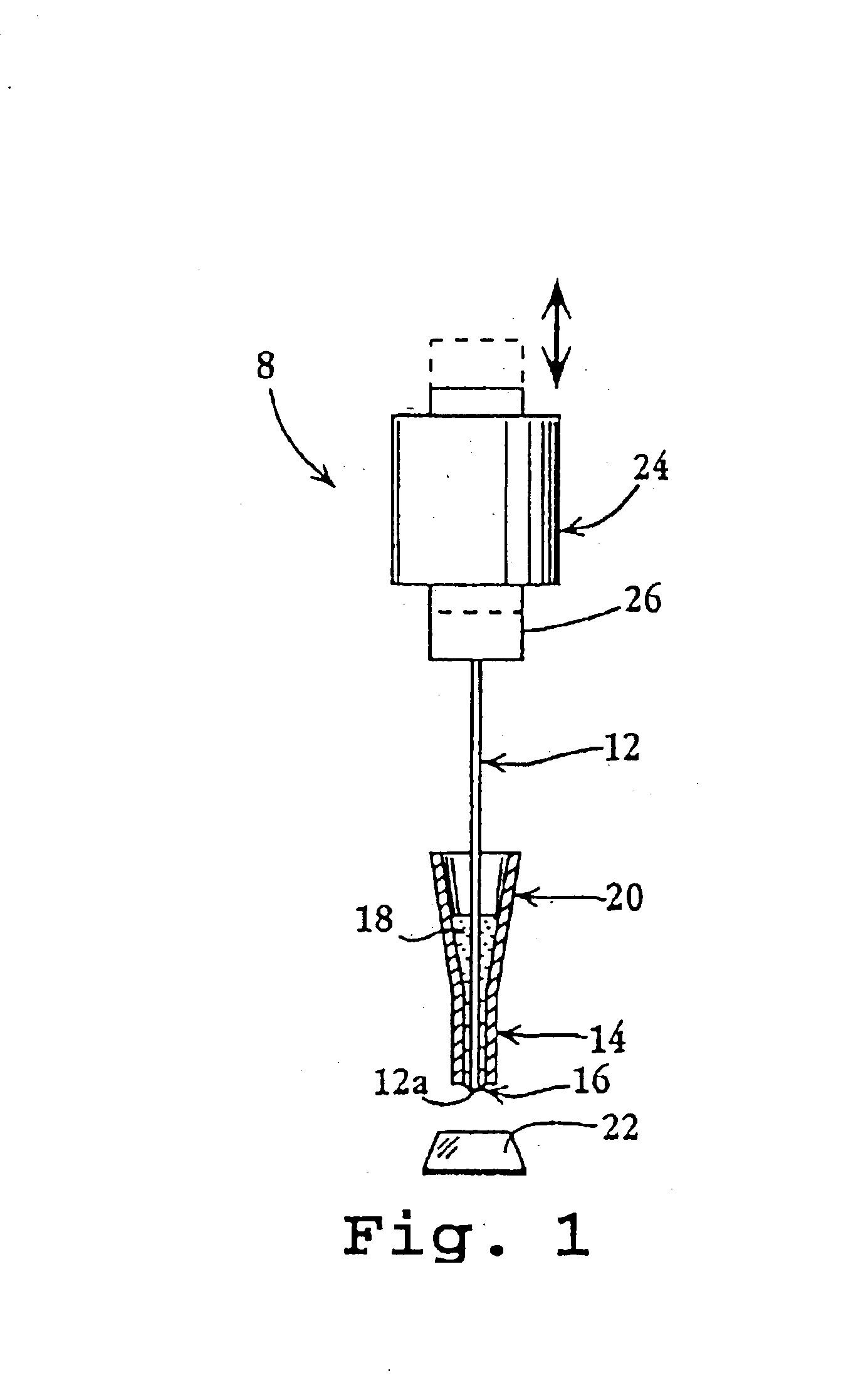 Apparatus and method for spotting a substrate