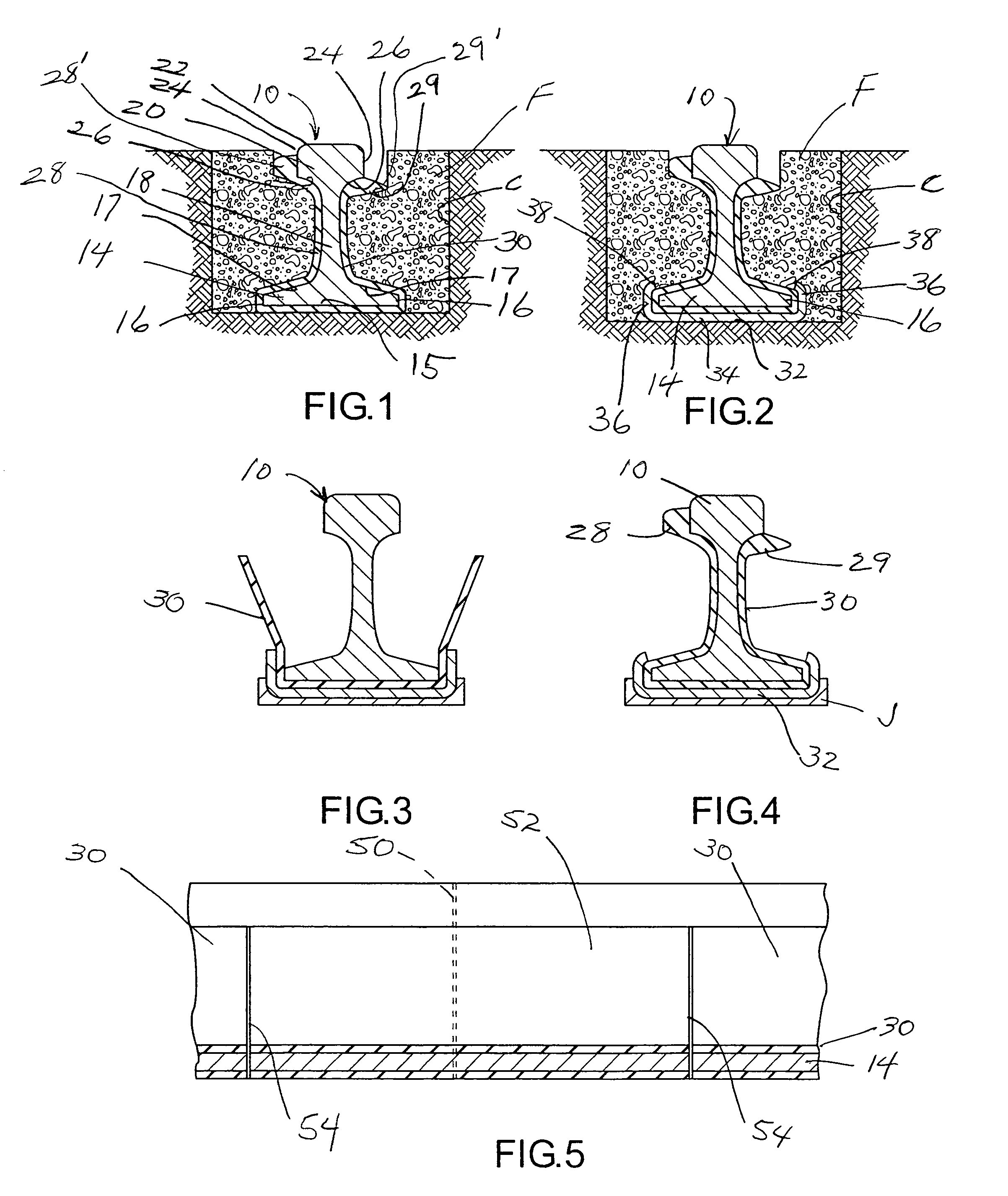 Insulated rail for electric transit systems and method of making same
