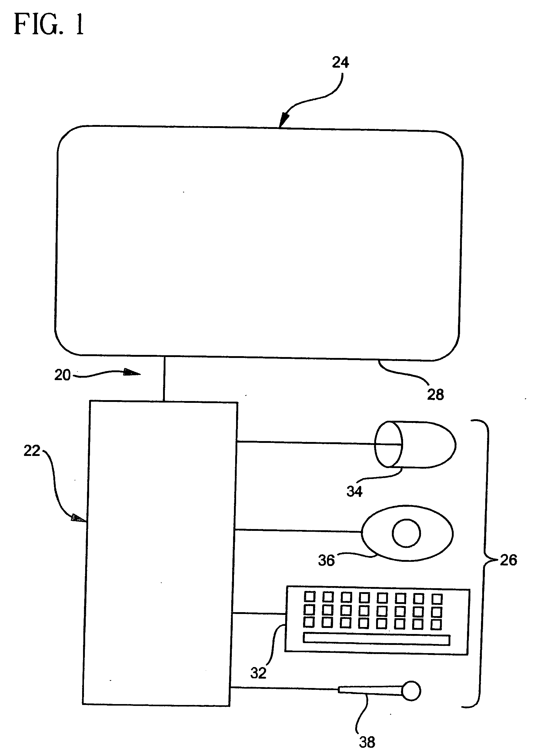 User interface for remote control of medical devices