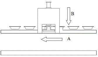 Intermittent feeding mechanism for bowl blanks