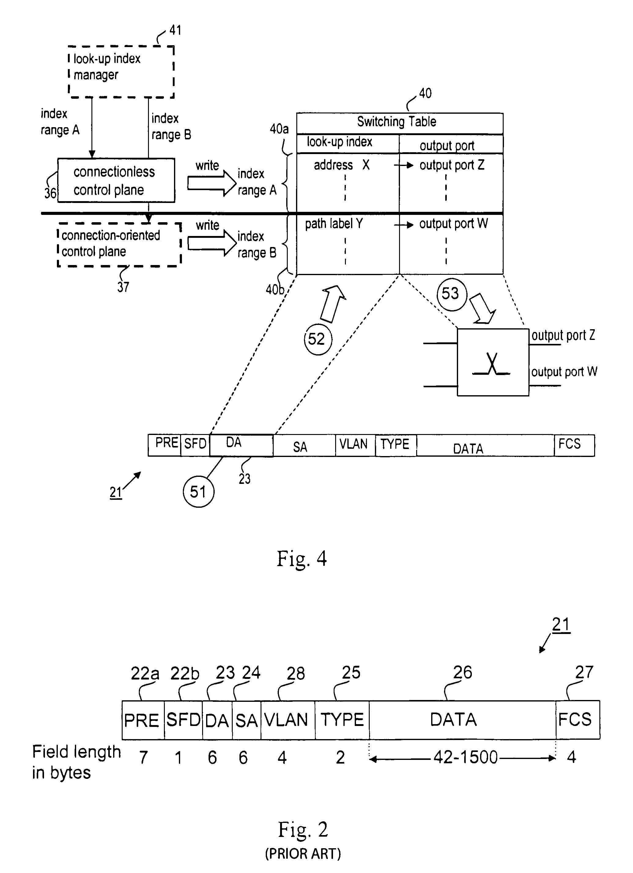 Arrangements for connection-oriented transport in a packet switched communications network