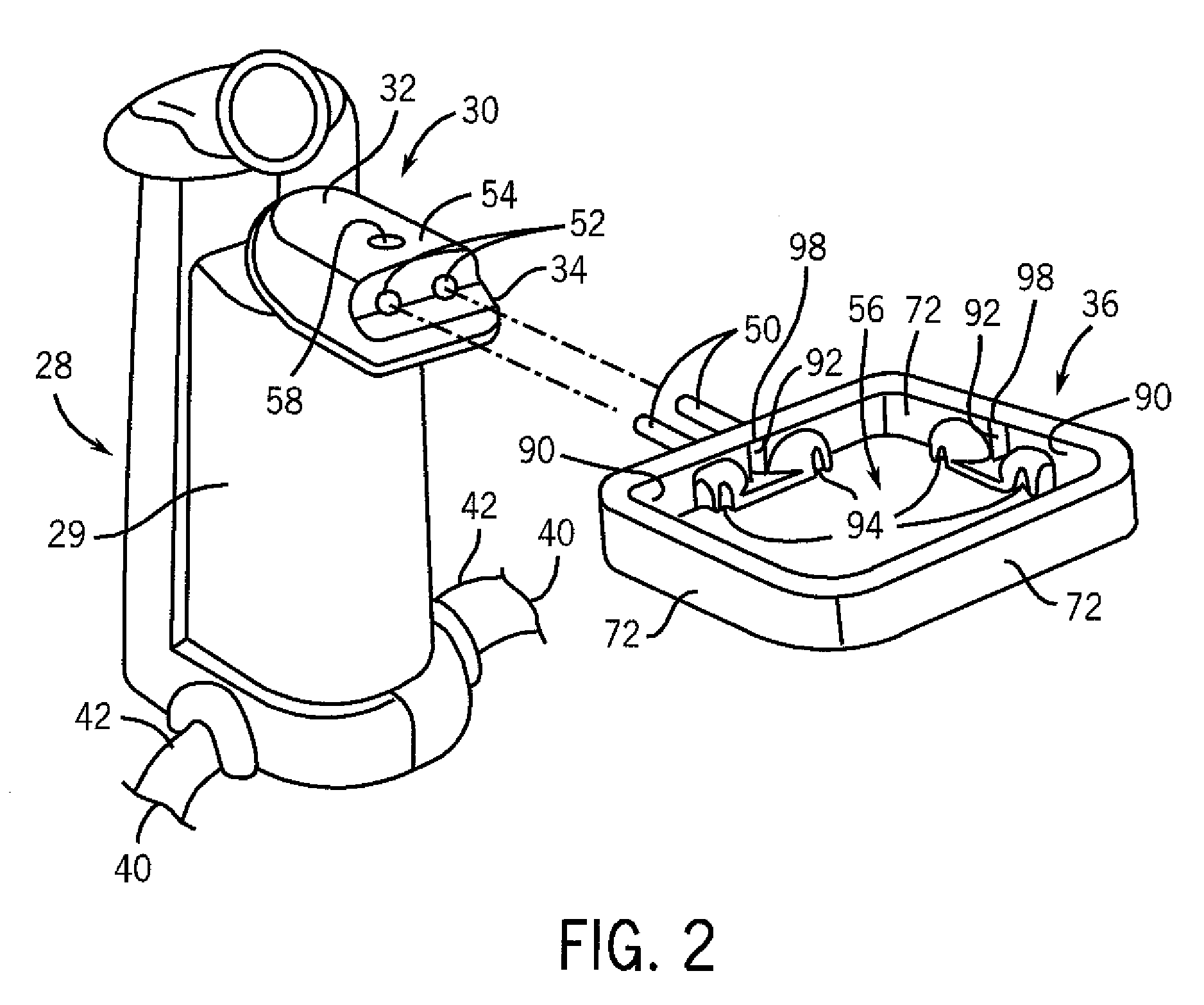 Seat support structure for a child motion device