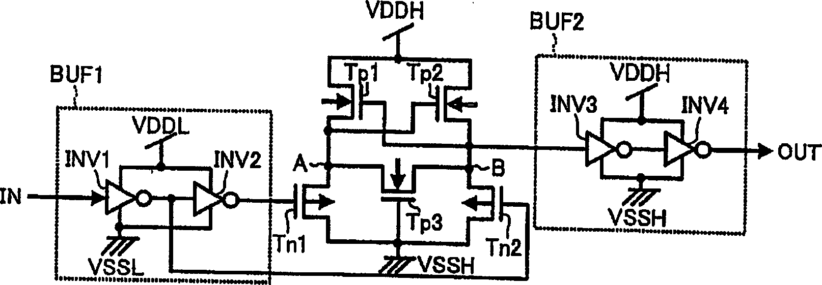 Level shift circuit and semiconductor integrated circuit having the same