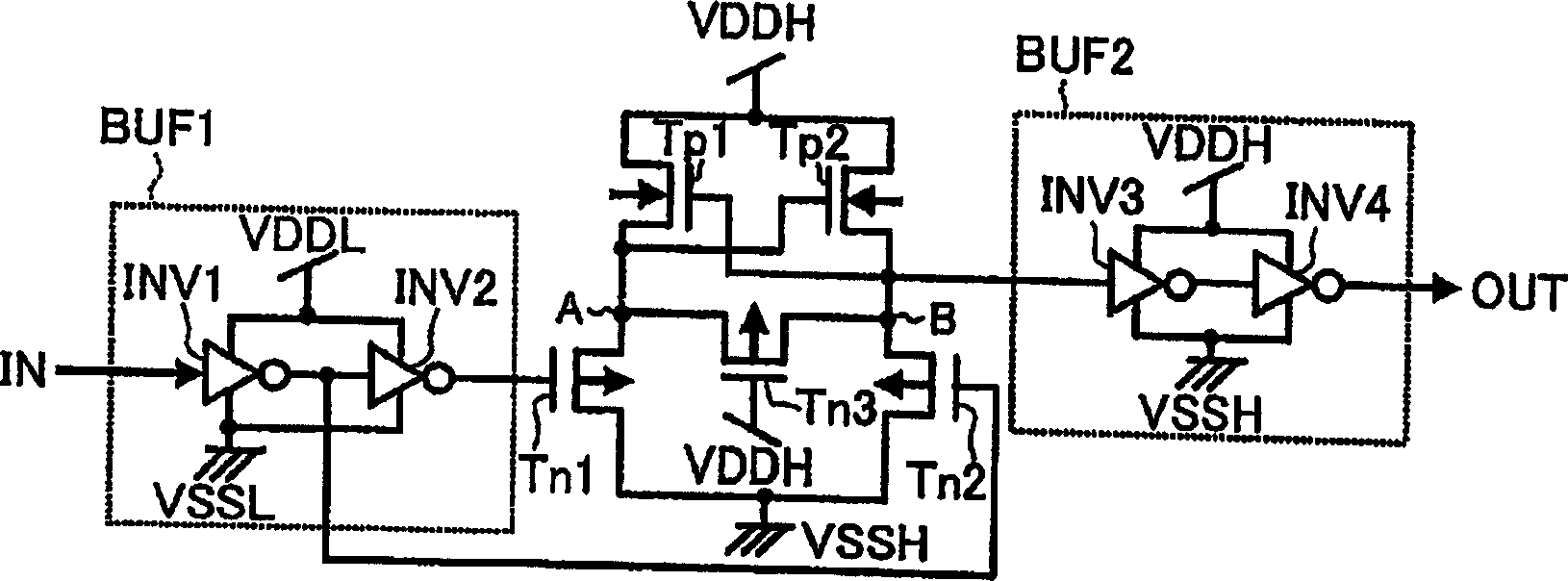 Level shift circuit and semiconductor integrated circuit having the same