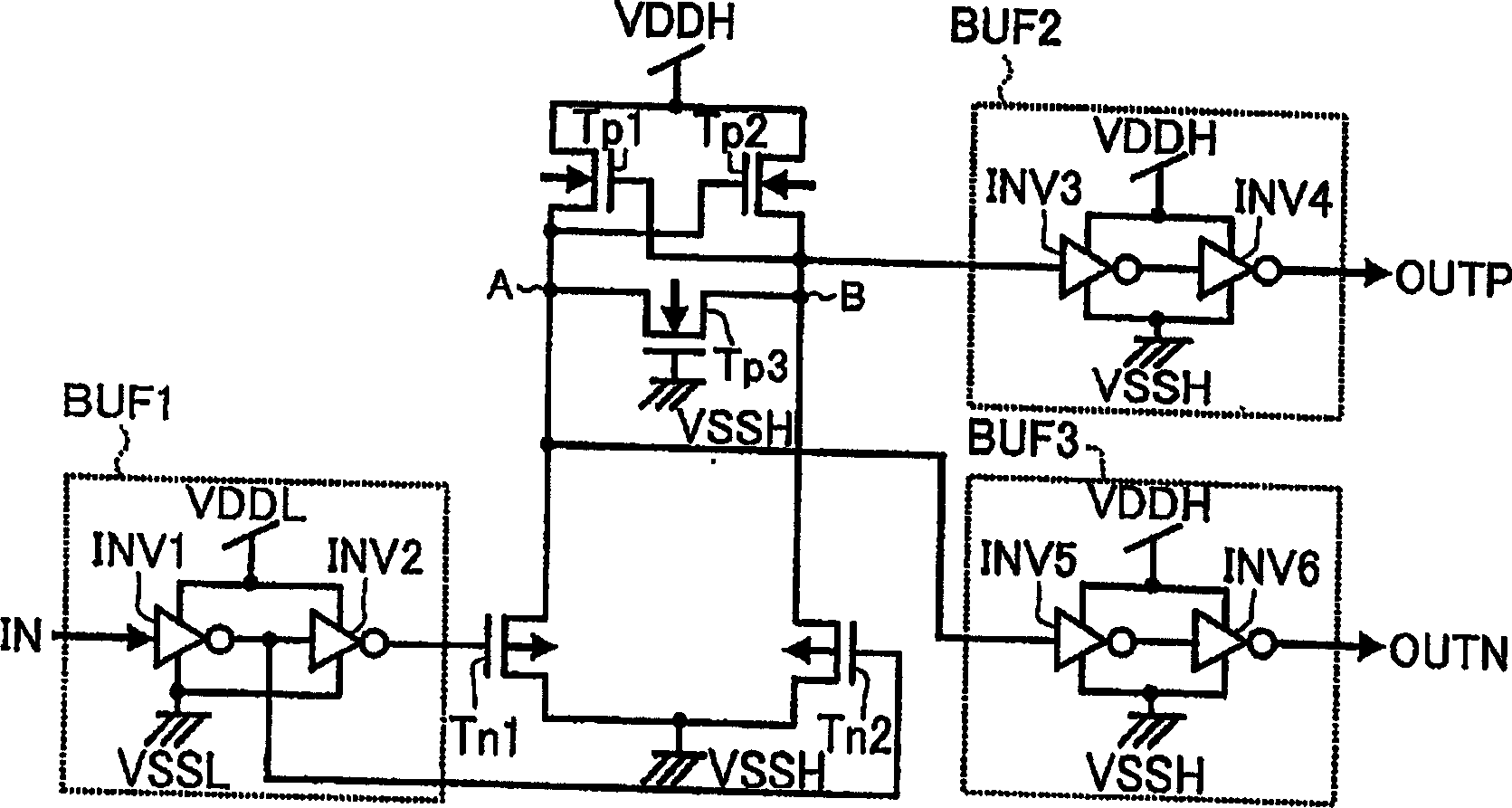 Level shift circuit and semiconductor integrated circuit having the same