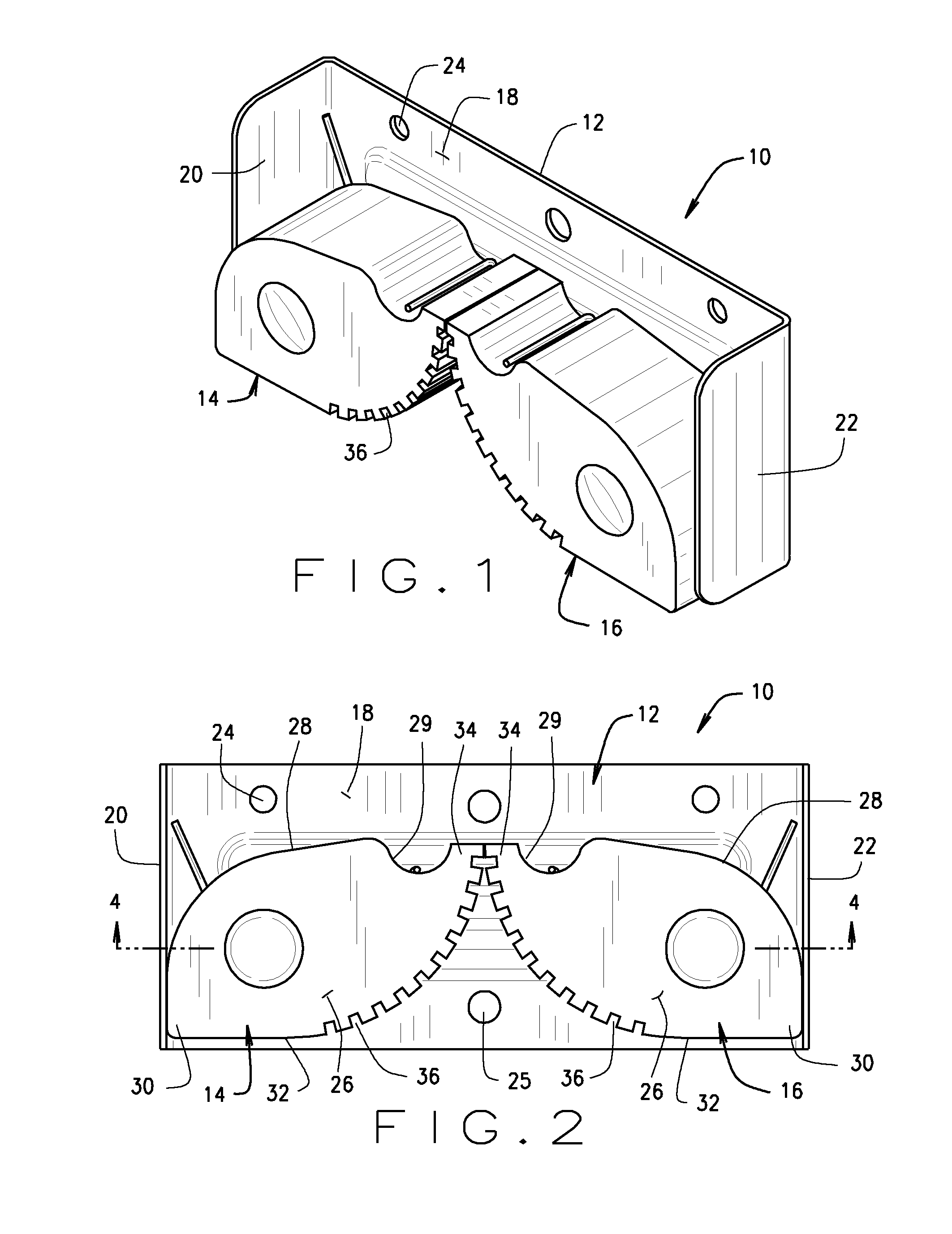 Holder for variable sizes of tools and implements