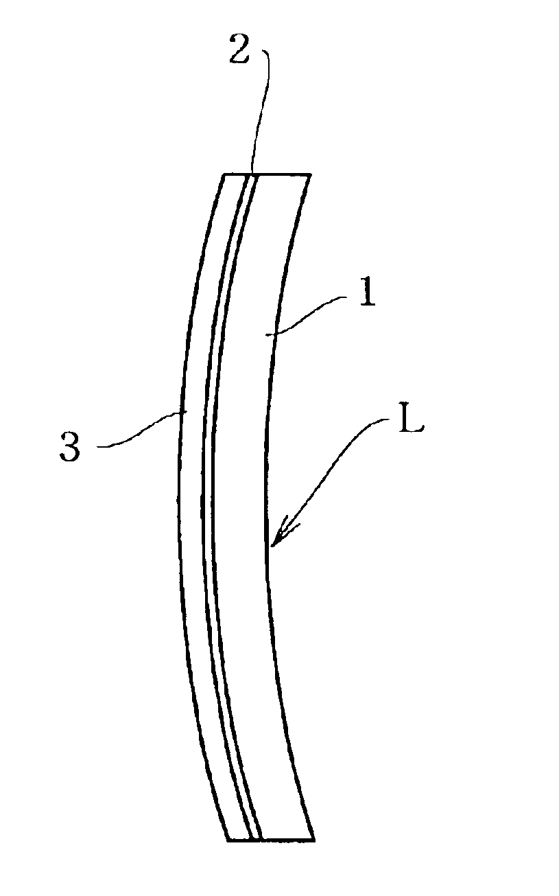 Metallic vapor deposition lens provided with a protection coat and a method of producing the same