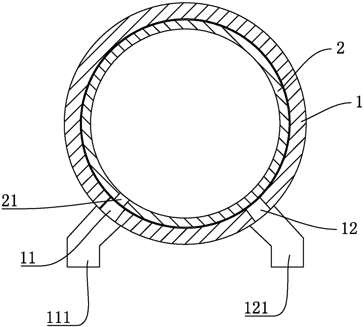 A rotating body nozzle type reverser