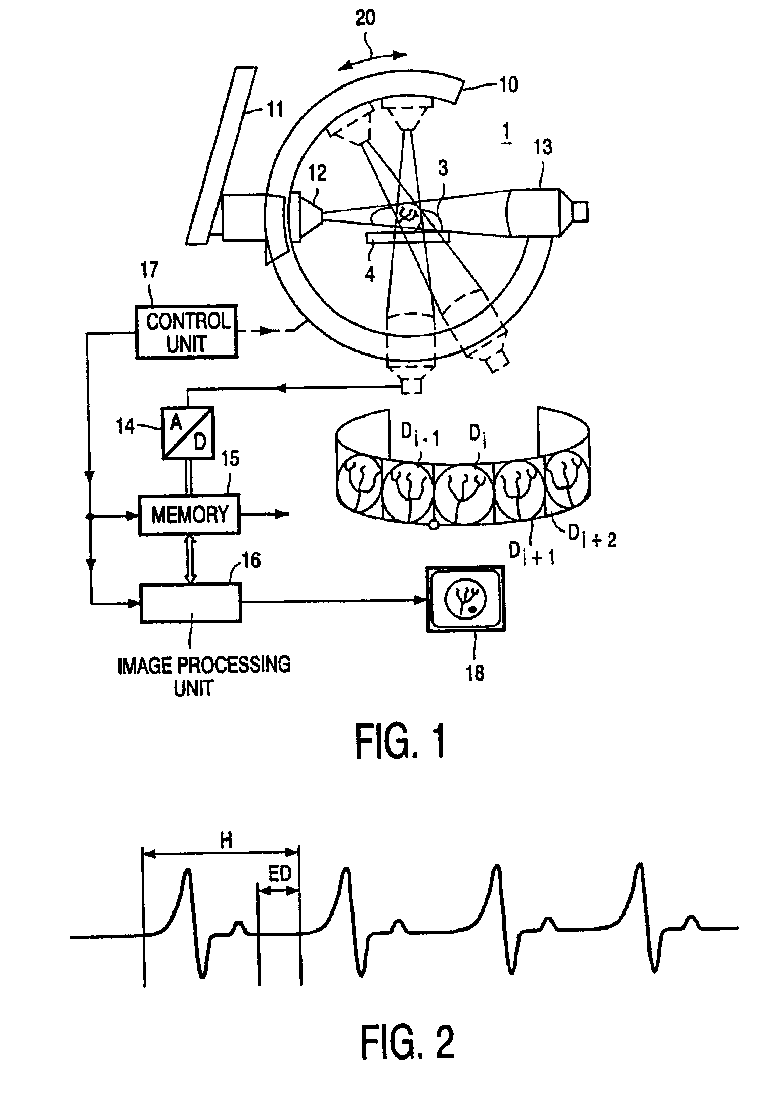 X-ray imaging method and a 3D-rotational X-ray apparatus for applying this method