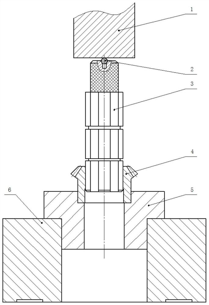 Device and method for machining rectangular splines in hard tooth surfaces