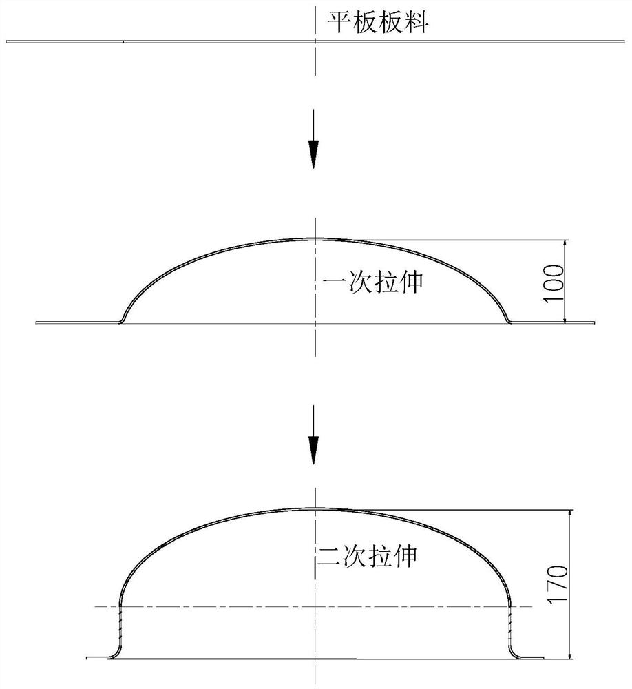 Forming method of solid rocket motor case