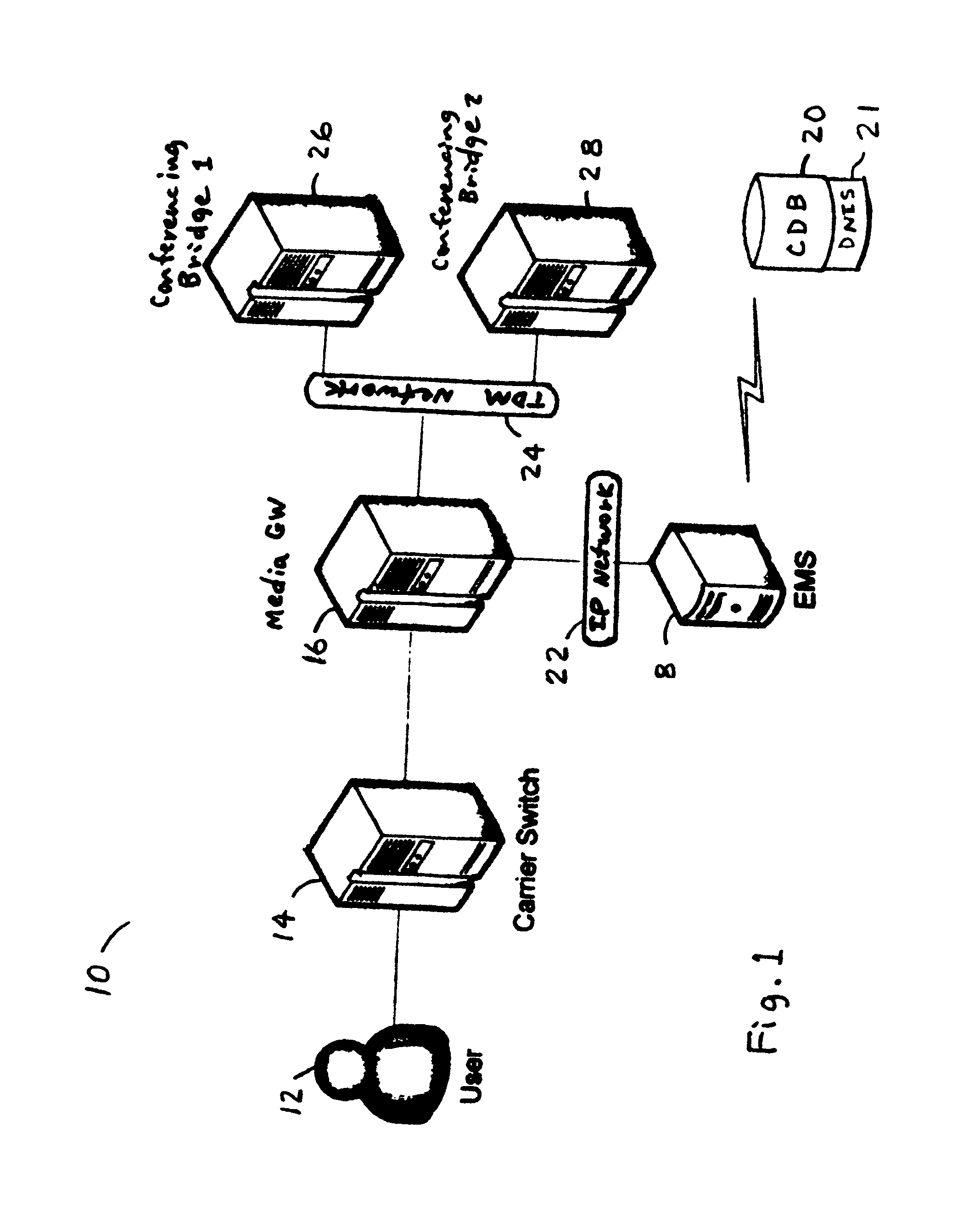 Method, system, and computer readable medium for translating and redirecting calls