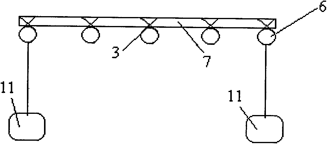 Method for cultivating blue crabs with heavy shells on floating rafts