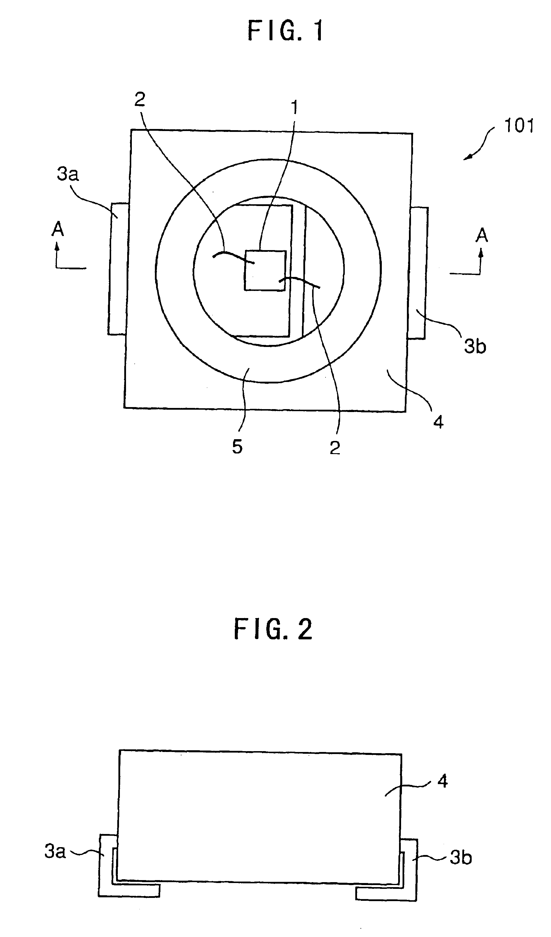Chip-type LED and process of manufacturing the same