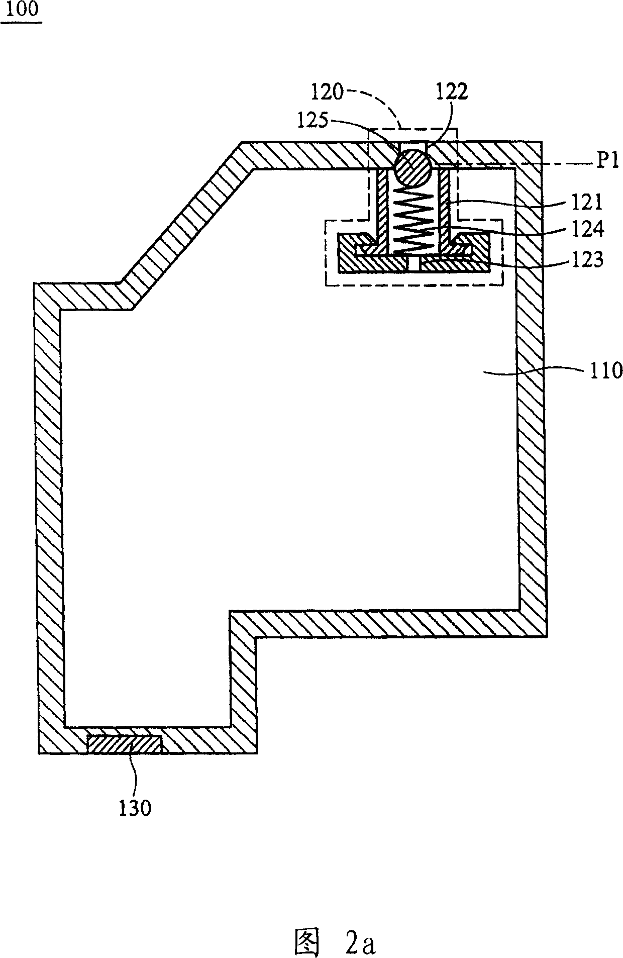 Ink-jet printing head, liquid spraying device and its pressure modulating unit and regulating method