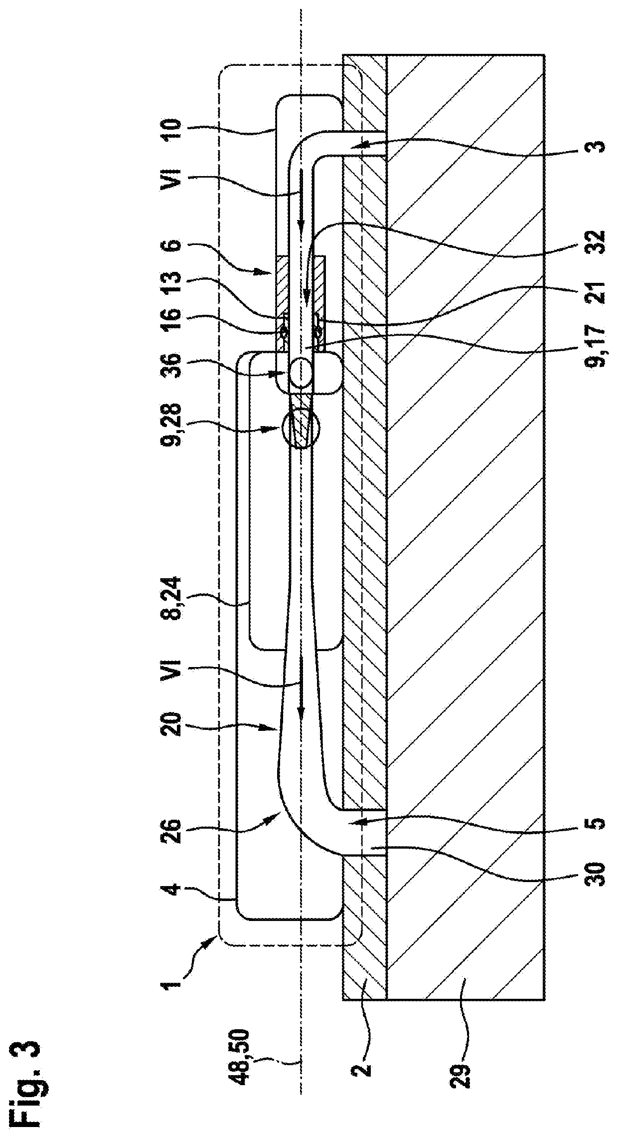 Conveying Device for a Fuel Cell Assembly for Conveying and/or Recirculating a Gaseous Medium