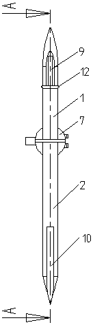 An aseptic dispensing device and a dispensing method using the aseptic dispensing device