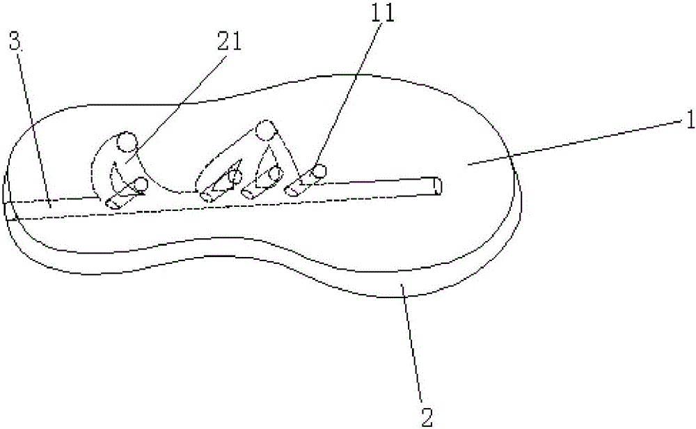 Adjustable shoe sole and shoes