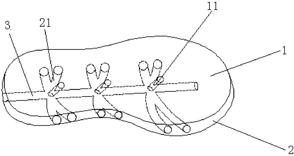 Adjustable shoe sole and shoes