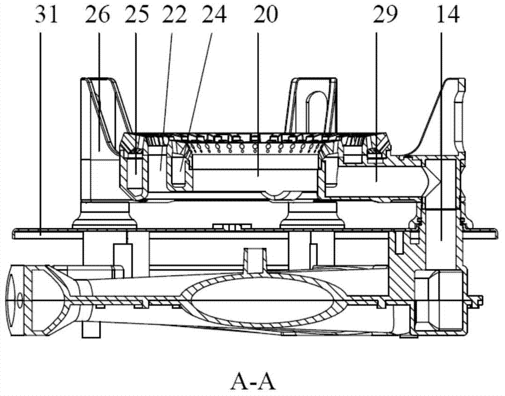 Gas stove combustor