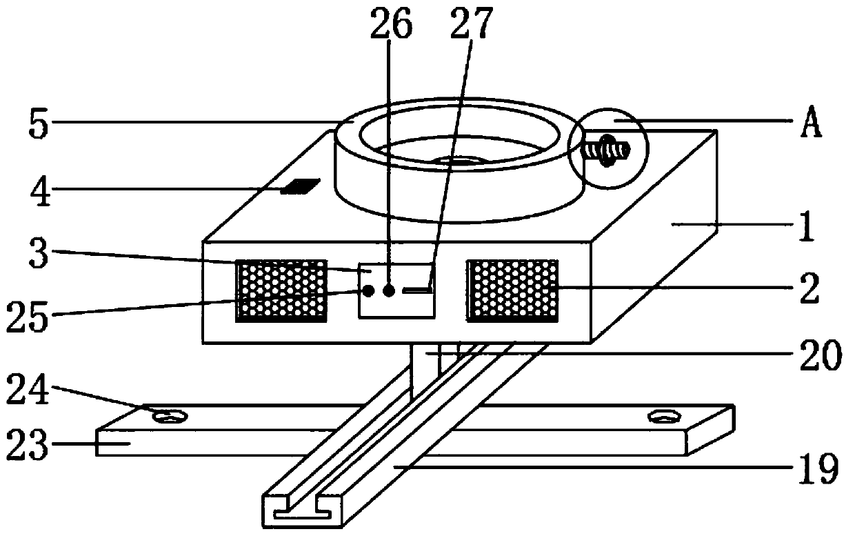 3D spray suspension projection imaging device suitable for installation in various scenes