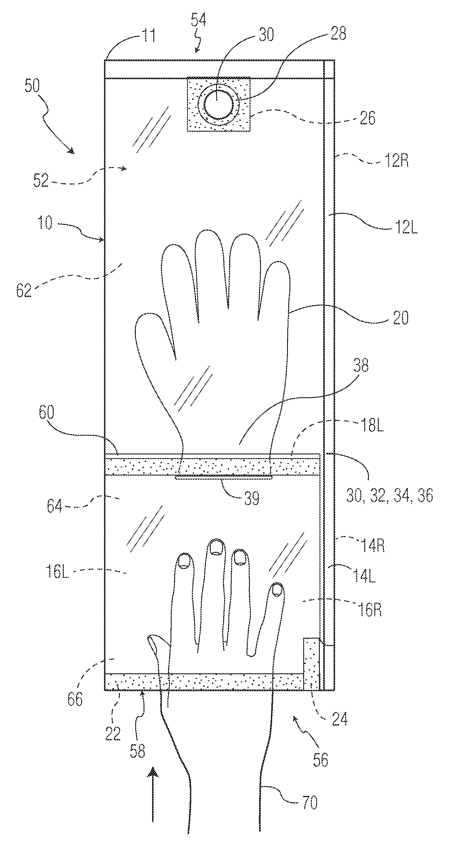 Medical glove packaging