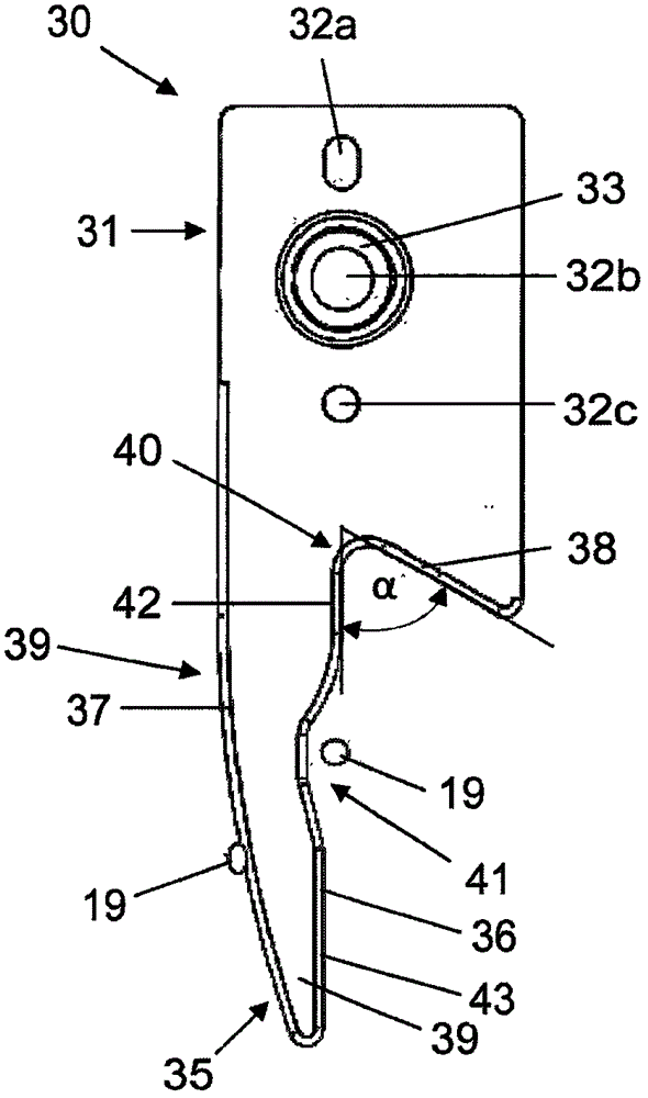 A method for correcting yarn movement at a working point of a textile machine producing cross wound bobbins