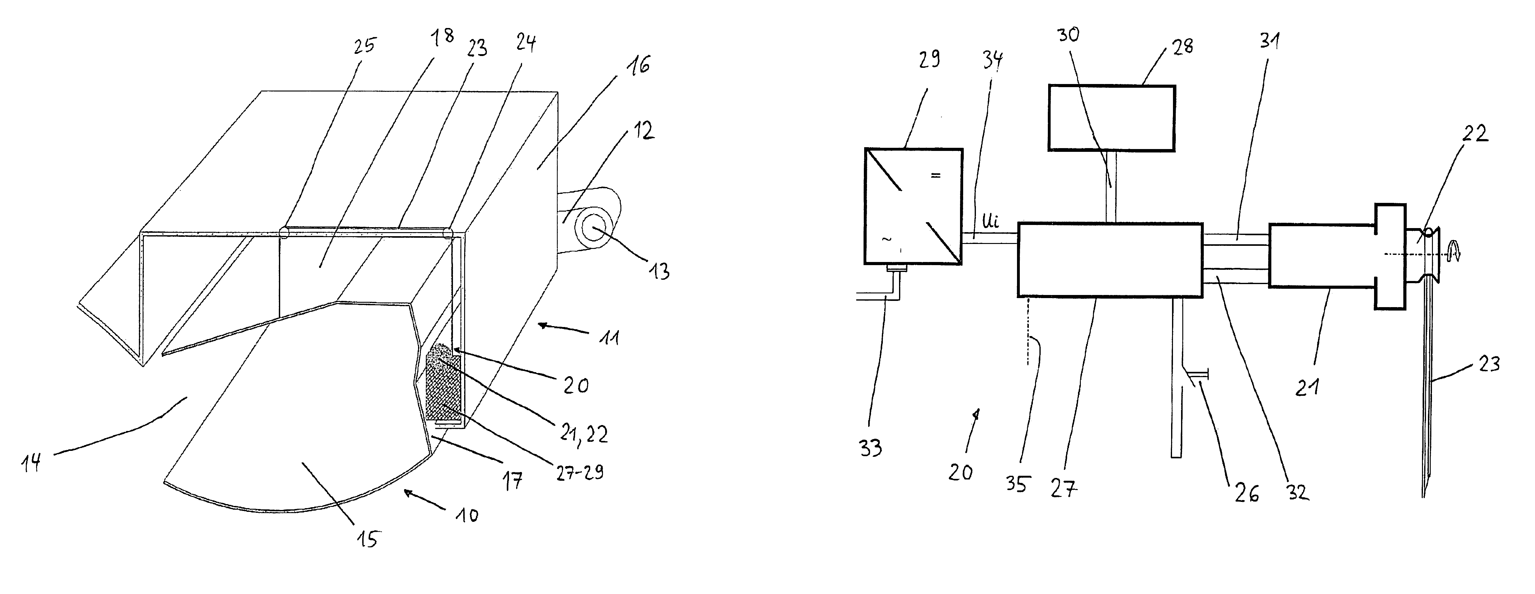 Lifting device for a luggage compartment in an aircraft, as well as aircraft with a lifting device for a luggage compartment