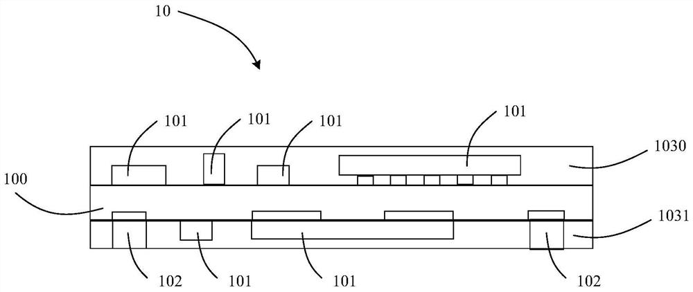 Manufacturing method of packaging structure and packaging structure