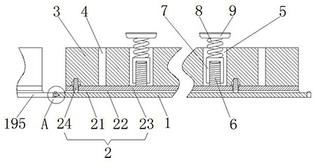 A special-shaped metal curtain wall stiffener structure