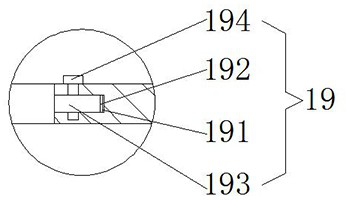 A special-shaped metal curtain wall stiffener structure