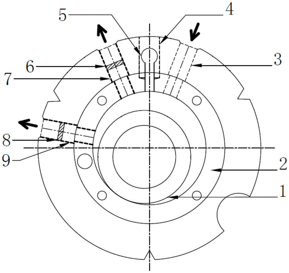 A multi-discharge pressure rolling rotor compressor