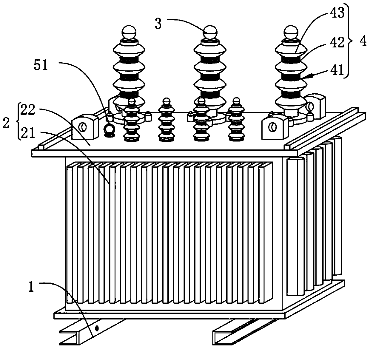 A cooling method for a transformer