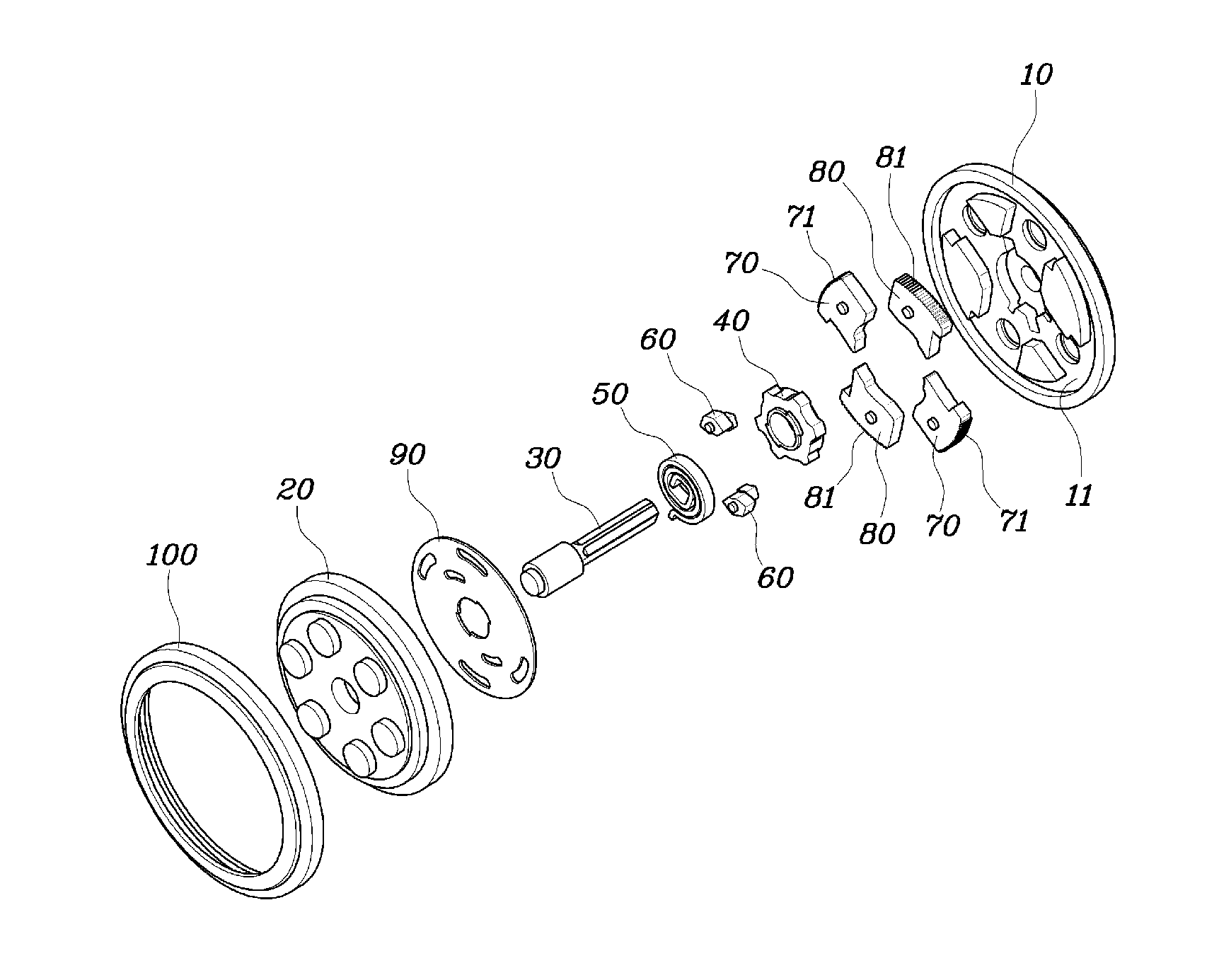 Reclining apparatus for vehicle seat