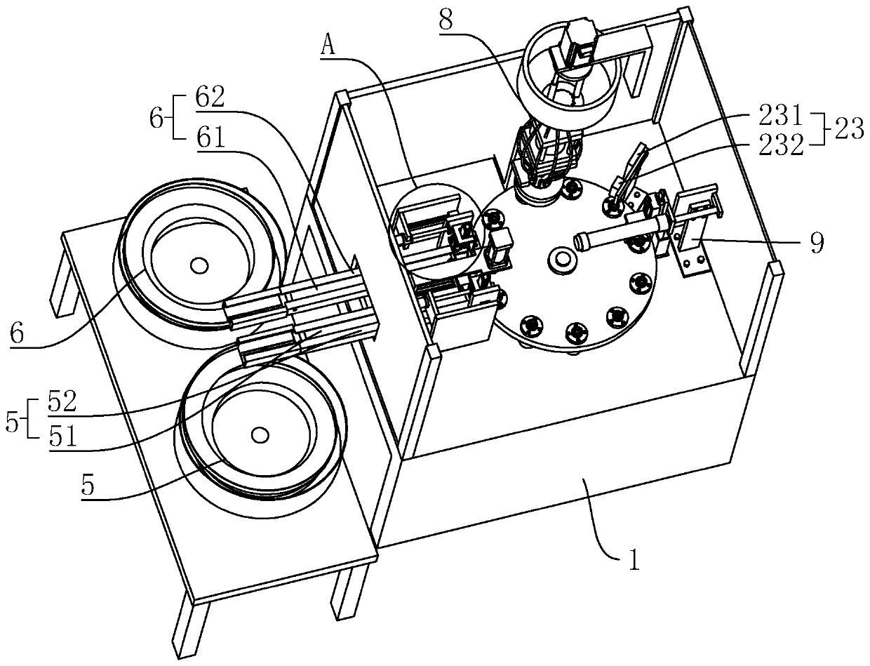 Needle bearing integrated assembling device