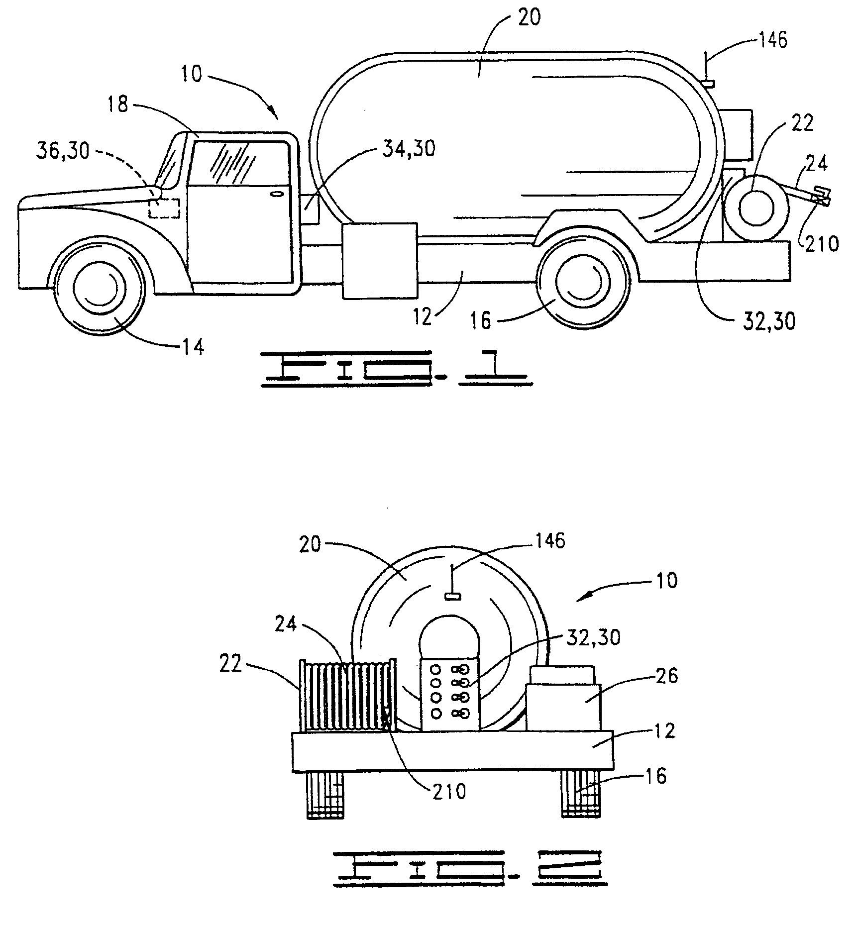 Liquid delivery vehicle with remote control system