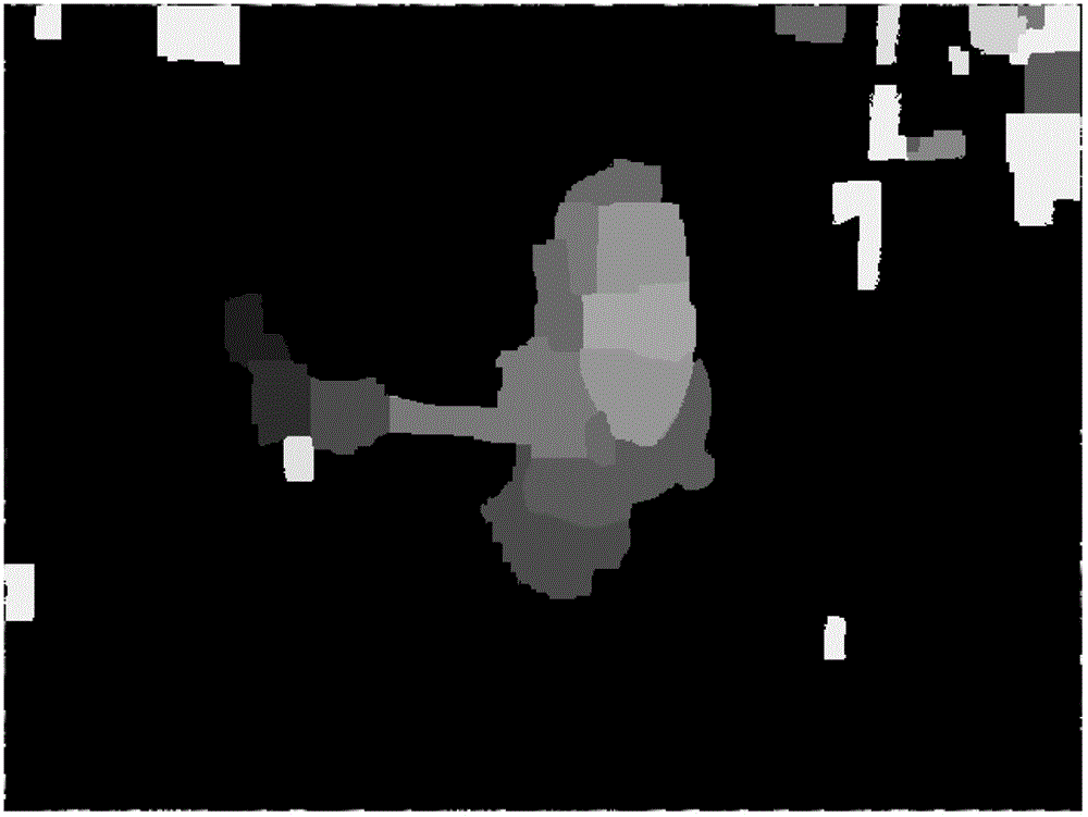 Local optimum belief propagation algorithm-based binocular video depth map solution method